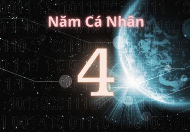 Năm số 4 trong thần số học